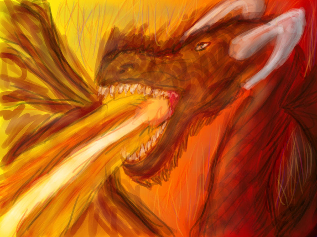 FIre Dragon - Dragon de Fuego by Devlain on DeviantArt