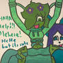 Art trade: Tickle plants gone rogue