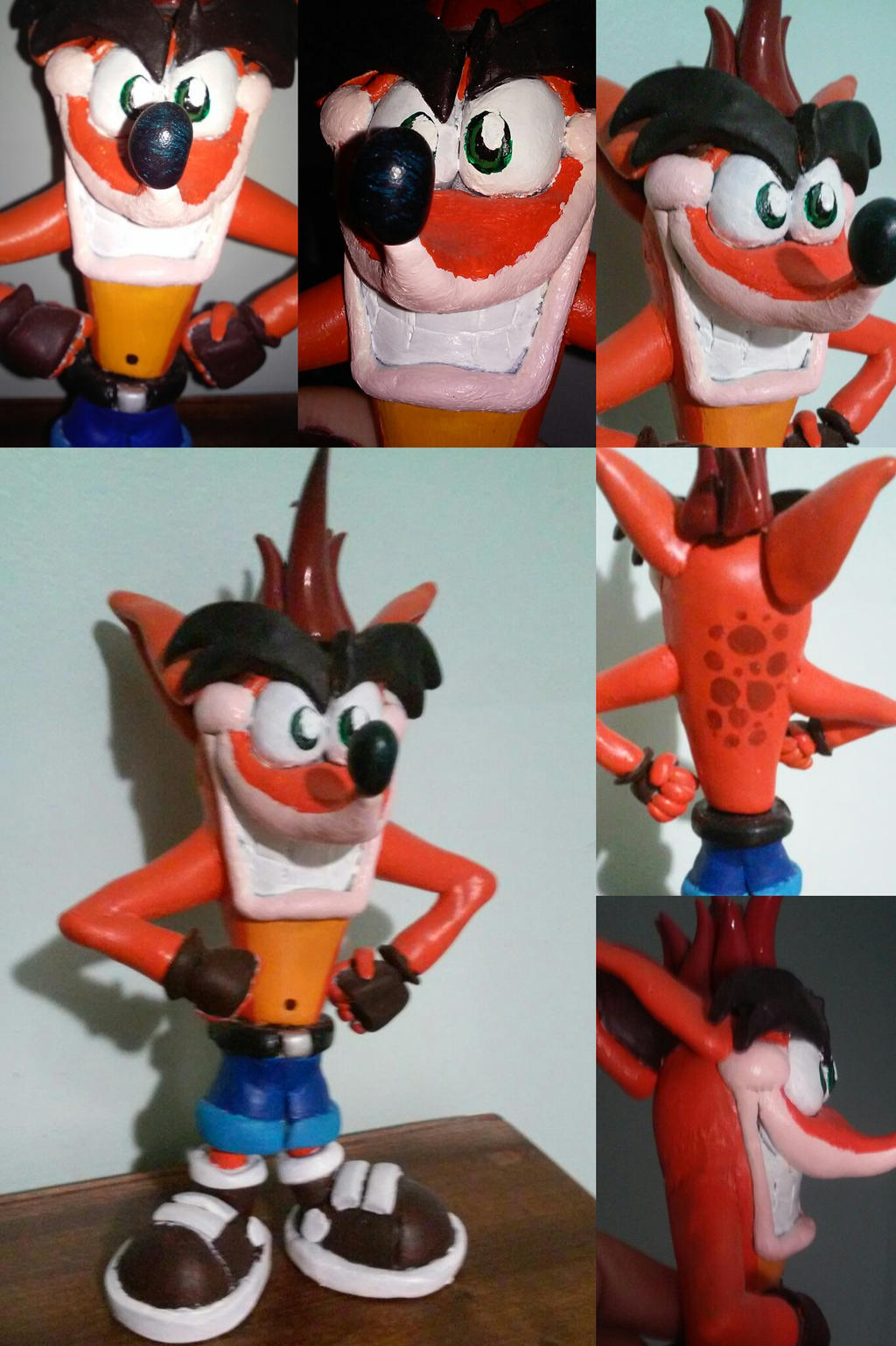 Crash Bandicoot Sculpture