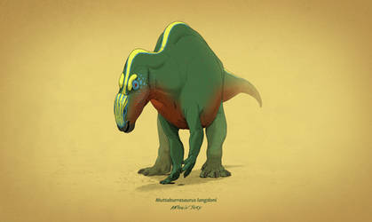 Dinovember #5 - Muttaburrasaurus langdoni