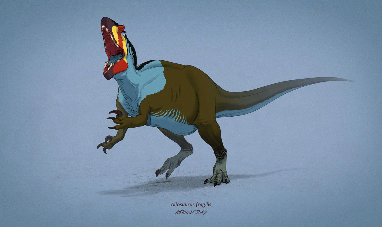 Dinovember #9 - Allosaurus fragilis