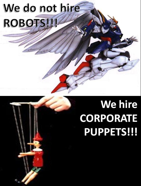 Corporate Puppets