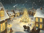 Weihnachten Im Dorf Adventskalender by RaphaelaArt