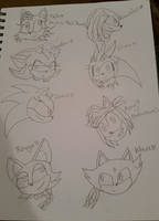 Some Sonic Character Genderswapped