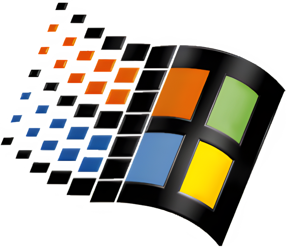 Windows 98 bootscreen logo by JustAWindowsMaker on DeviantArt