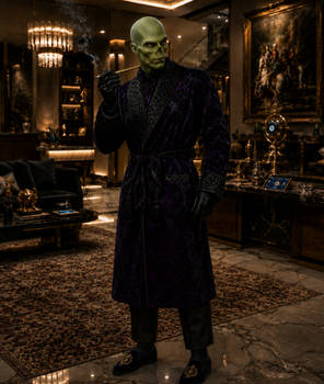 Live Action Green Skull