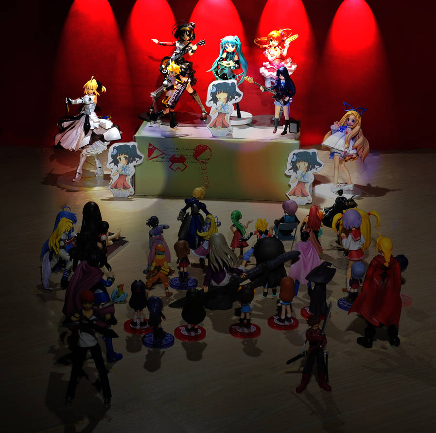Stockhell Figurines :: Music Concert by shigeru-chan on DeviantArt
