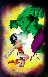 Wonder Woman V Hulk
