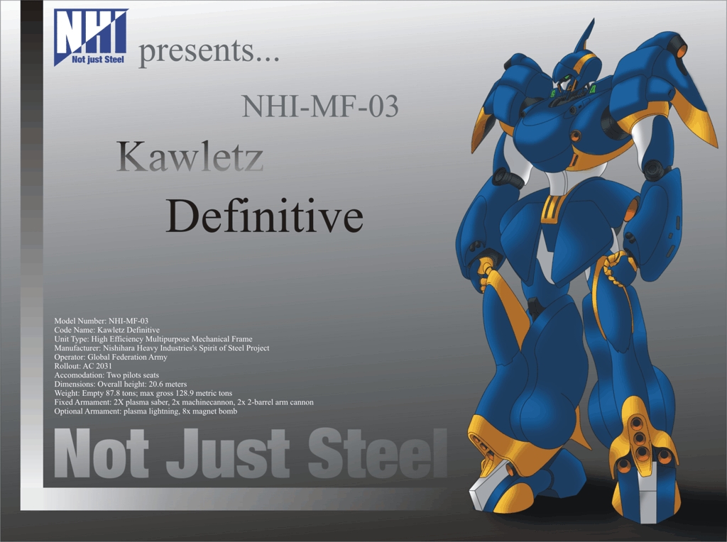 Kawletz Definitive 2nd poster