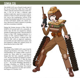 Somua S35 Girl