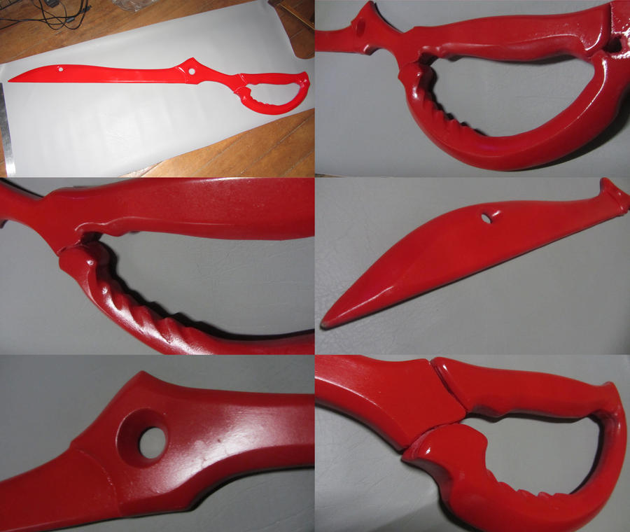 Scissor Blade prop by Type-x-illust on DeviantArt