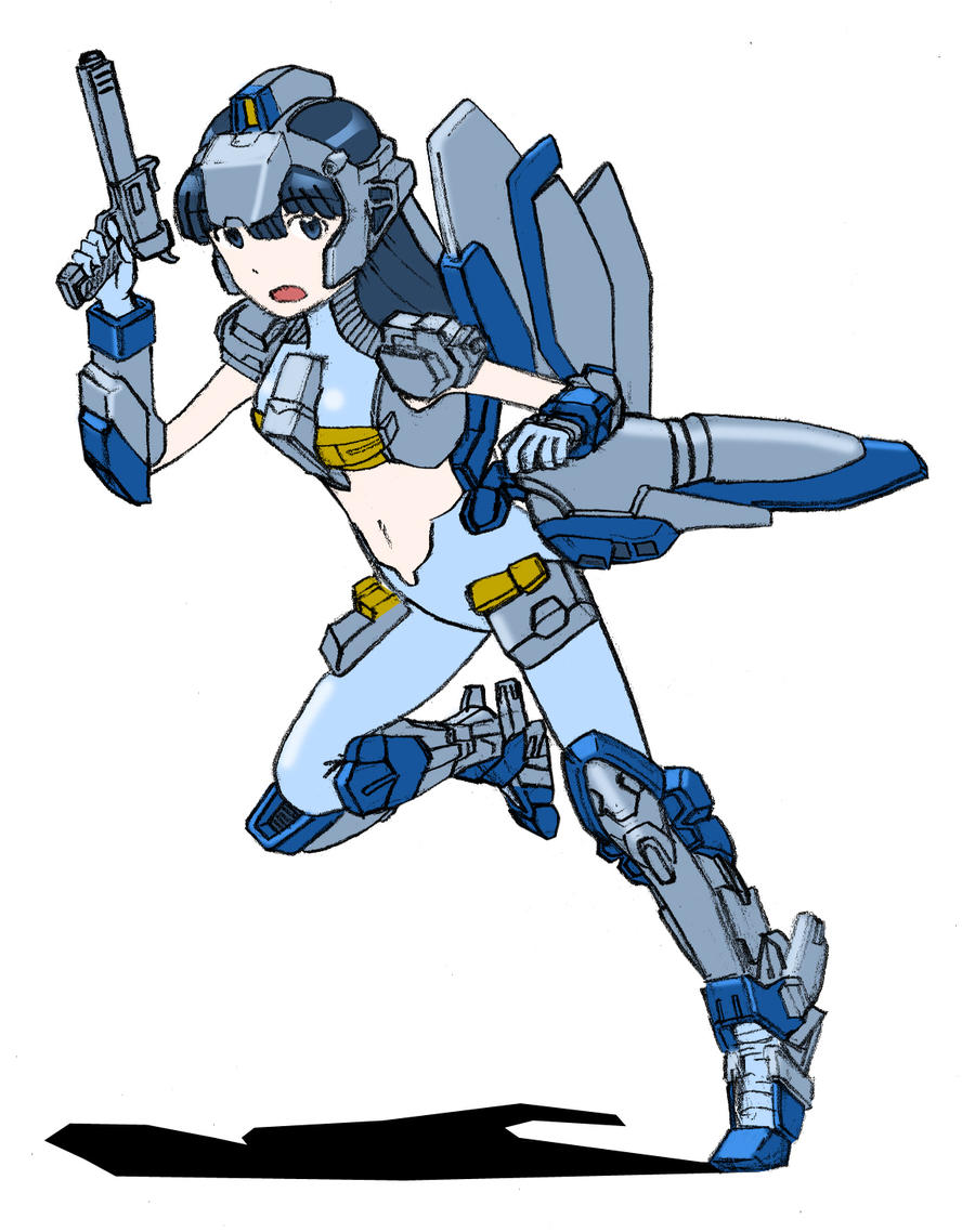 Mecha Musume by Type-x-illust on DeviantArt
