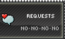 Status Stamp: Requests NO