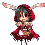 Mischievous Little Red Bunny Hood