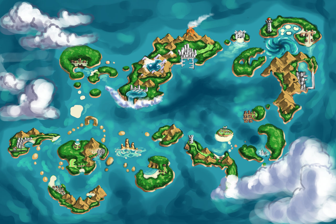 The Tropore Region (fakemon Region) by TheJonMachine on DeviantArt