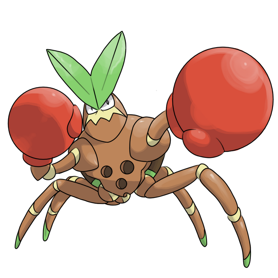 Cocobrawl (Crabrawler alternate evolution) by TheJonMachine on DeviantArt