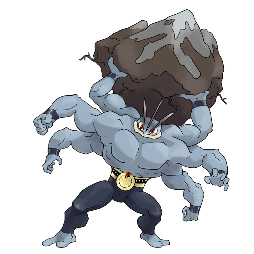 Mega Machamp by TheJonMachine on DeviantArt