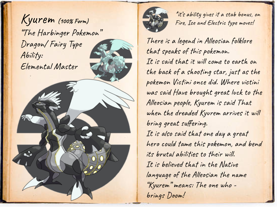 Kyurem - #646 -  Pokédex