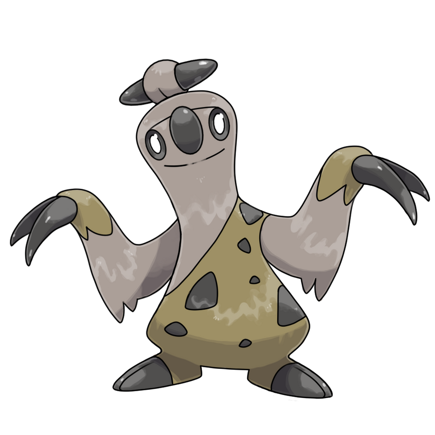 Shiny Sloth Shiny Slothaul by TheJonMachine on DeviantArt