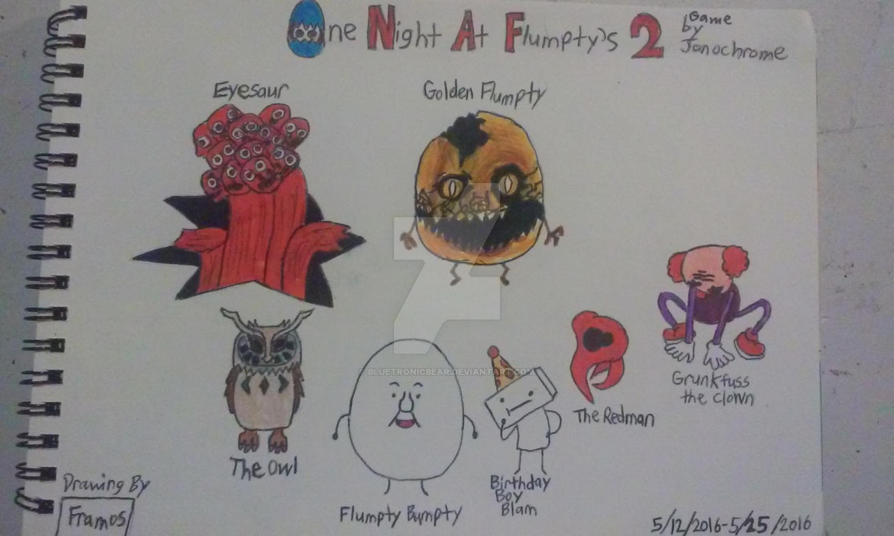One night at Flumpty's 2 by M5X2 on DeviantArt