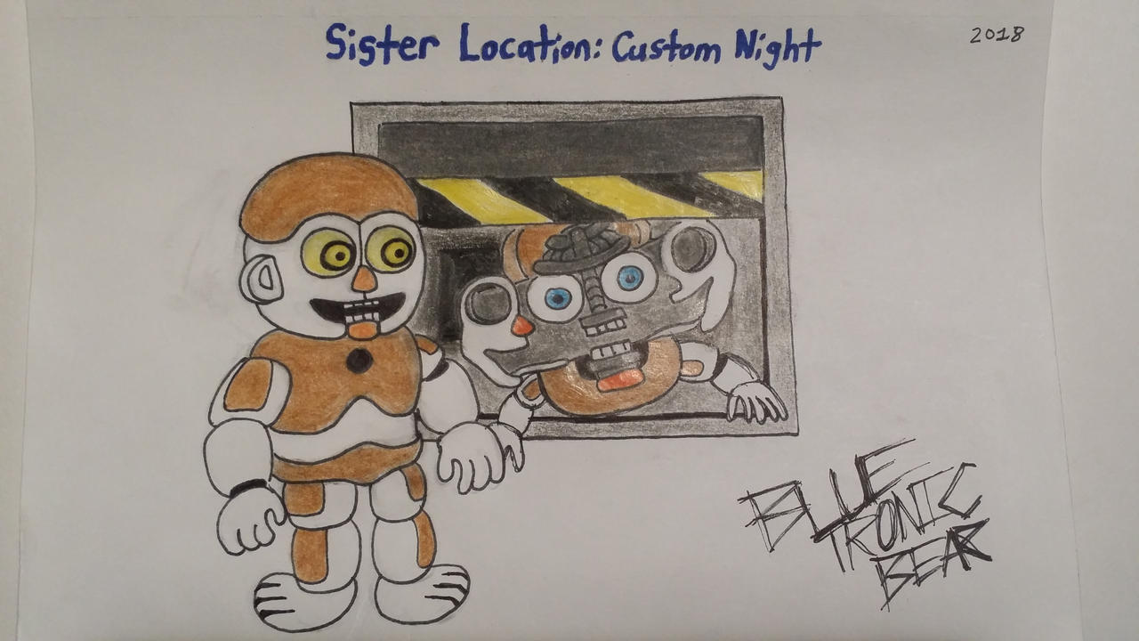 Five Nights at Freddy's: Sister Location - Custom Night - Part 3 