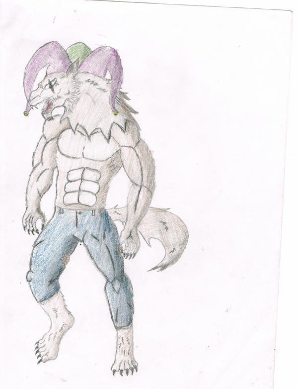 Werewolf Jester Jester Werewolf by luciannightstar on DeviantArt