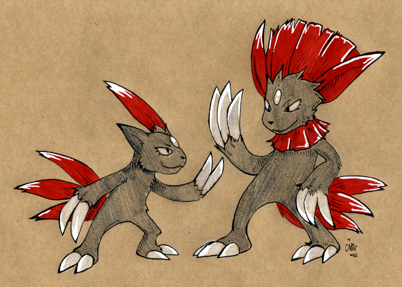 Craft Sneasel and Weavile