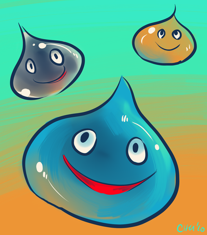 Painted Slime Family