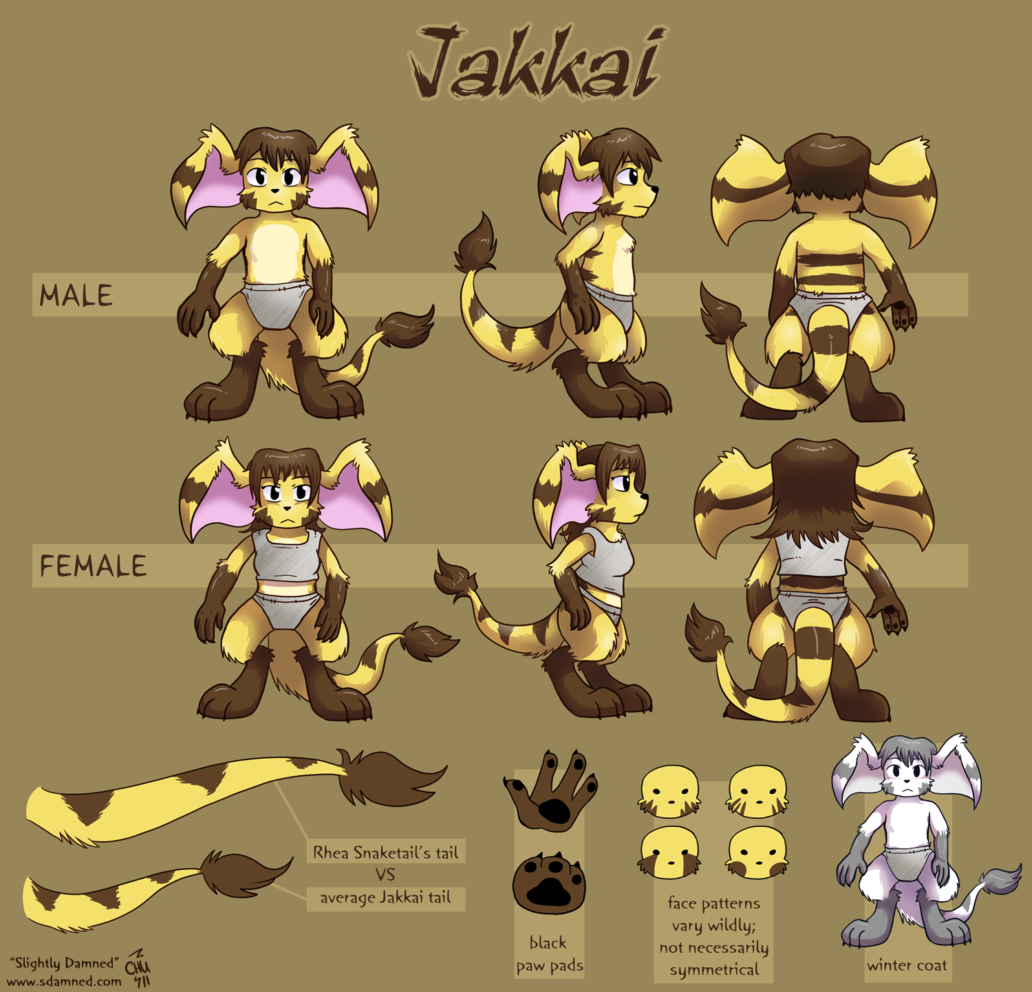 Jakkai Reference Sheet