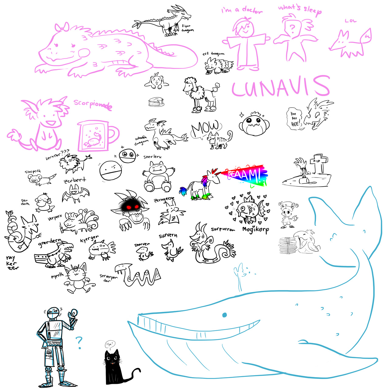 8-10-12 Livestream Doodles