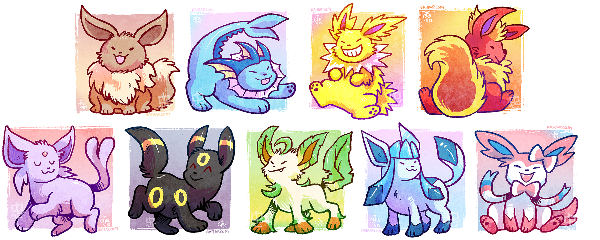 Cutie Eeveelutions