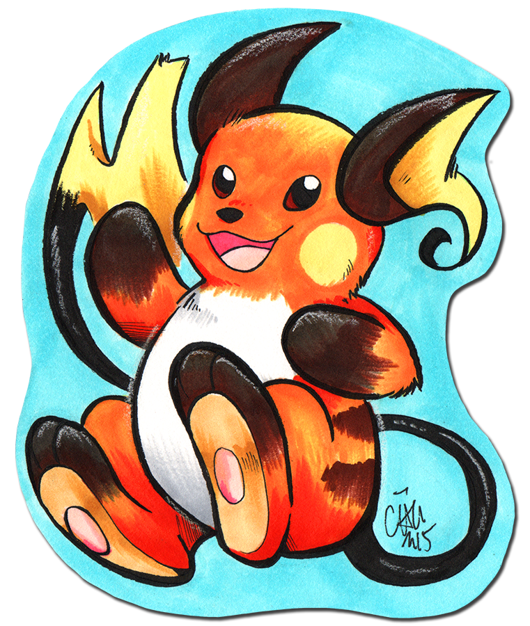 Copic Raichu