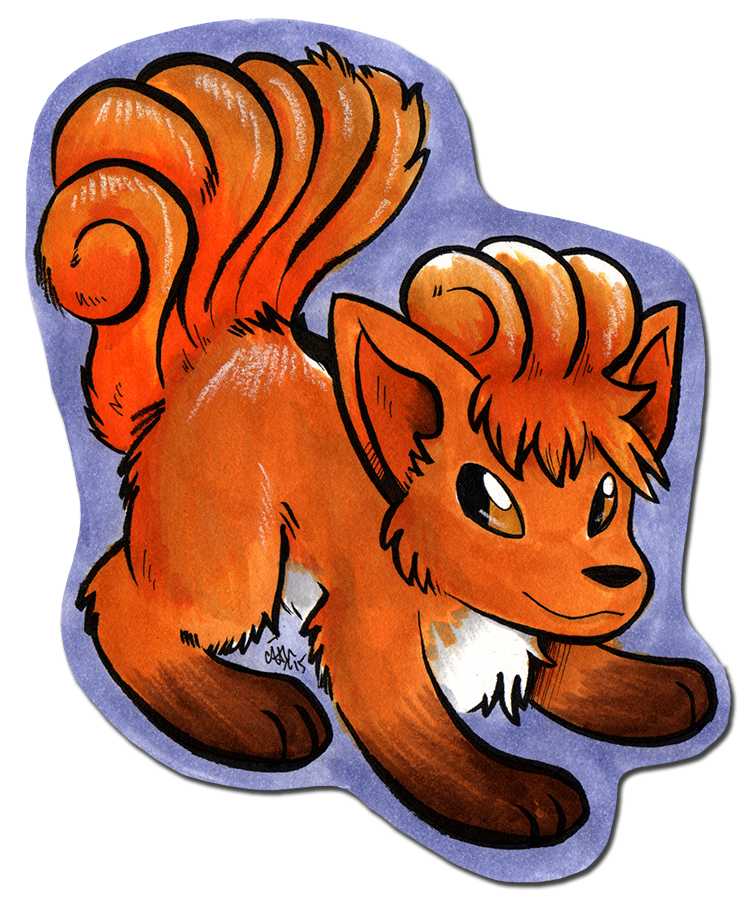 Copic Vulpix