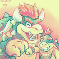 Bowser Fist Bump