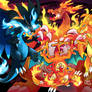 Charizard Family Poster