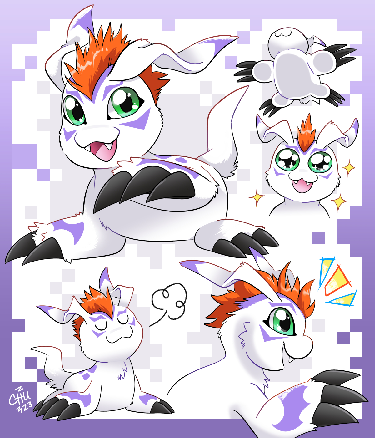 Gomamon Appreciation Sheet by raizy on DeviantArt