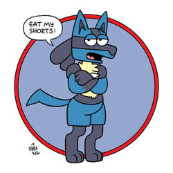 Eat Lucario's Shorts