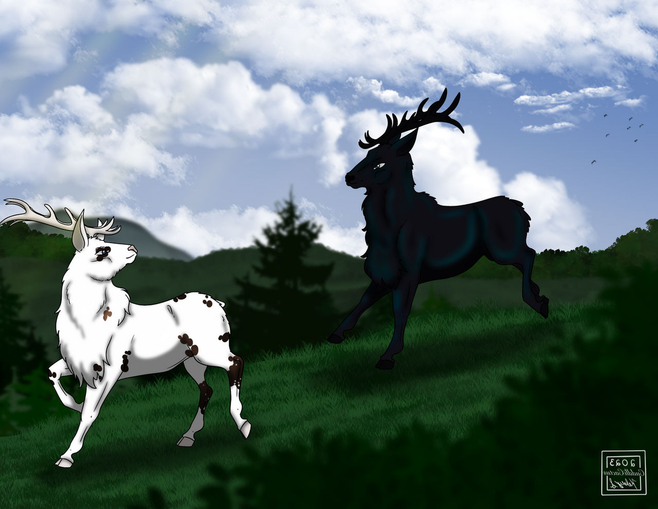 Deviantart Fallow FoV: Follow Me by CuddliCactus on DeviantArt