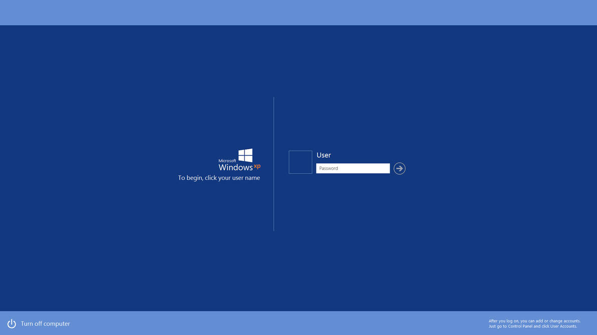Windows XP Metro Logon Screen Concept by gifteddeviant on DeviantArt