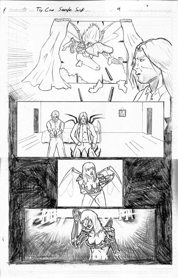Cow Sample Top Cow Sample Script 1 by ZhouRules on DeviantArt