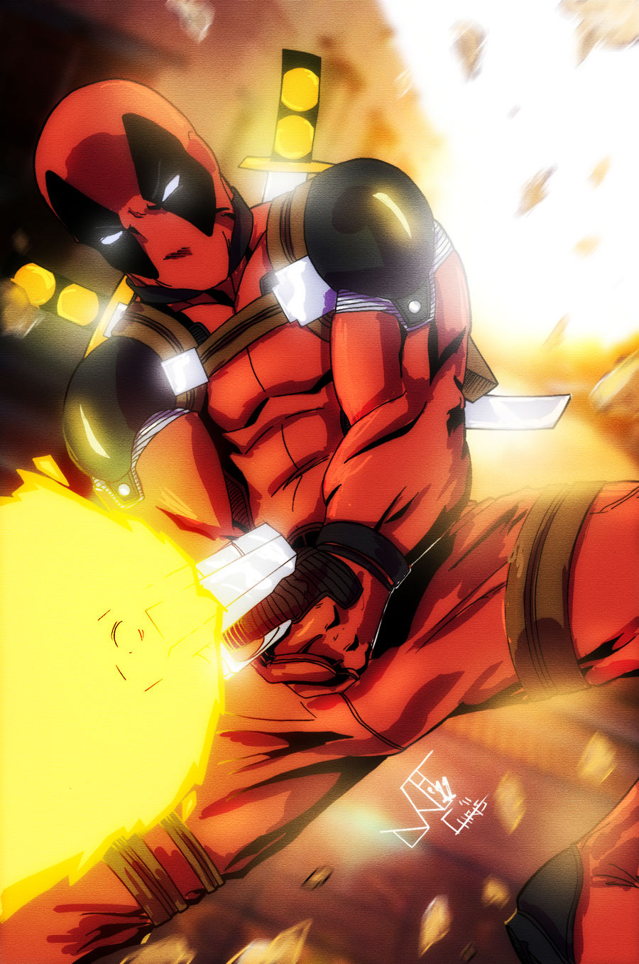 Subtle Deadpool Deadpool by Will by ZhouRules on DeviantArt