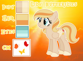 Lily Butterflies ( OC References )