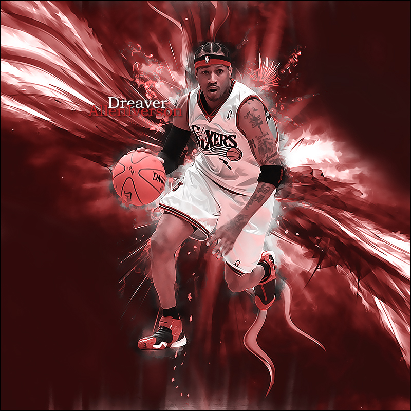 Allen Iverson Wallpaper By Dreaverindahause On Deviantart