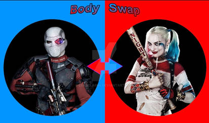 Deadshot and Harley Quinn body swap