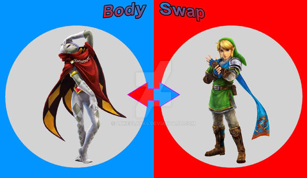 Ghirahim and Link body swap