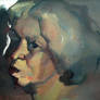 Woman portrait oil painting