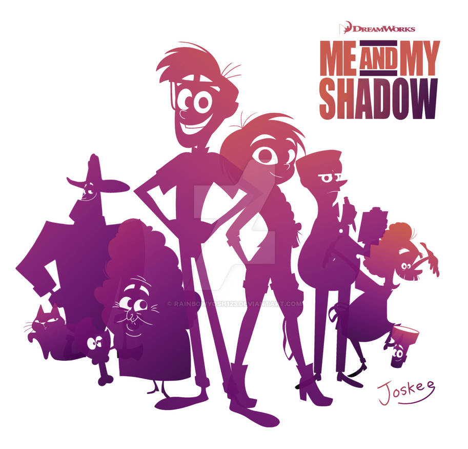 Me And My Shadow by RainbowYosh123 on DeviantArt