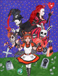 Alice in Halloweenland by prismpower23