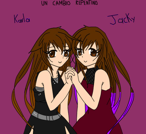 jacki y Karla by Chocolatiito-Fiolee jacki y Karla by Chocolatiito-Fiolee