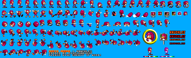 Sonic Chaos Sprites Better Colors by PixelMuigio44 on DeviantArt